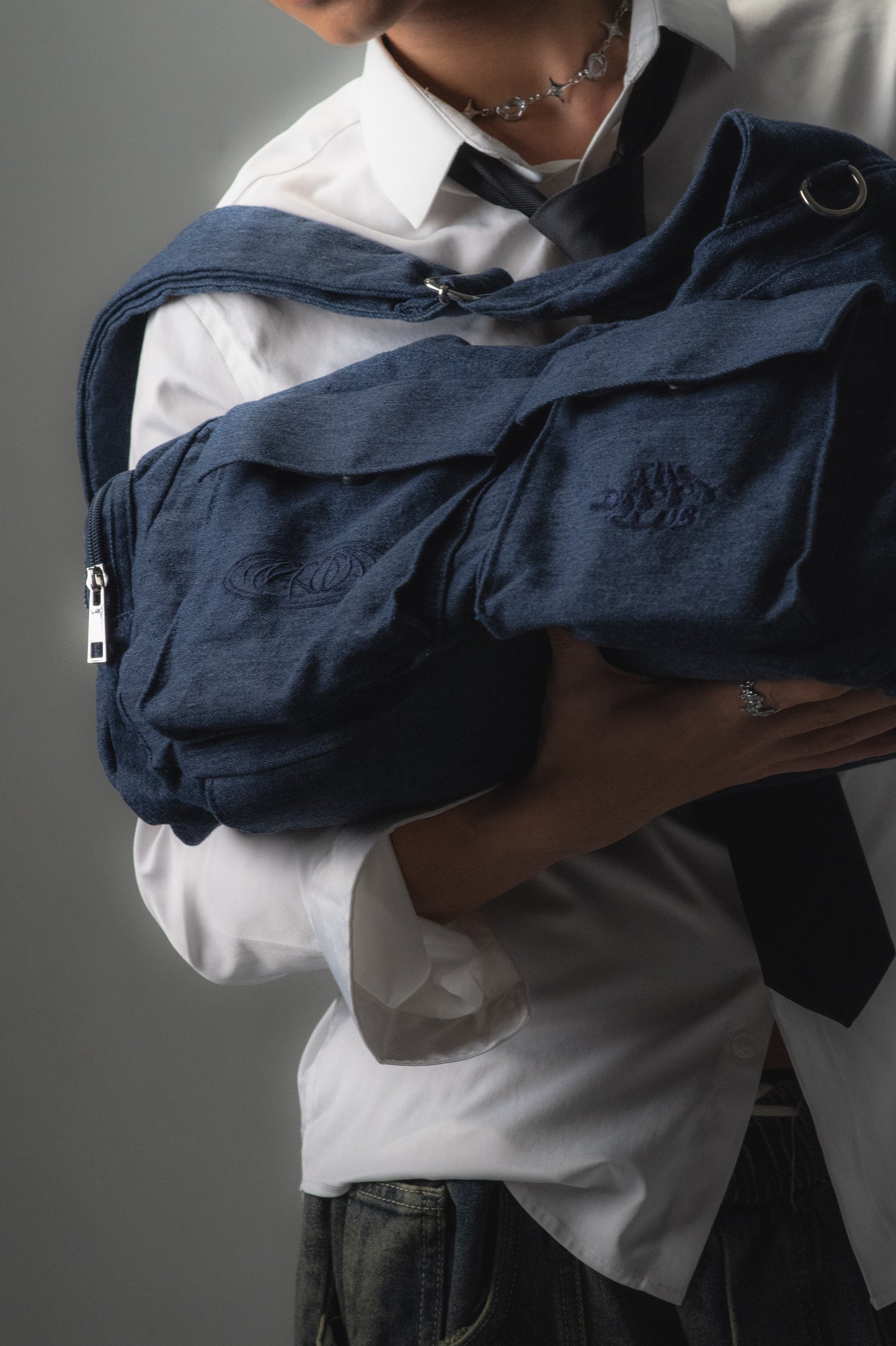 TDC x MAROON Denim Sling Bag