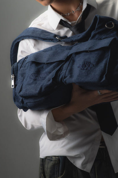 TDC x MAROON Denim Sling Bag