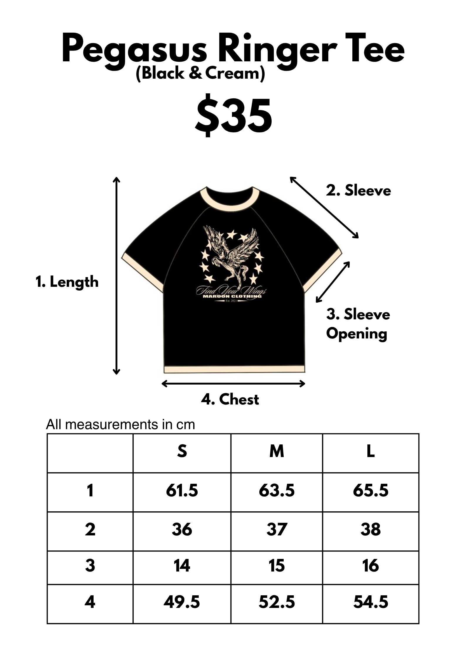 Pegasus Ringer Tees