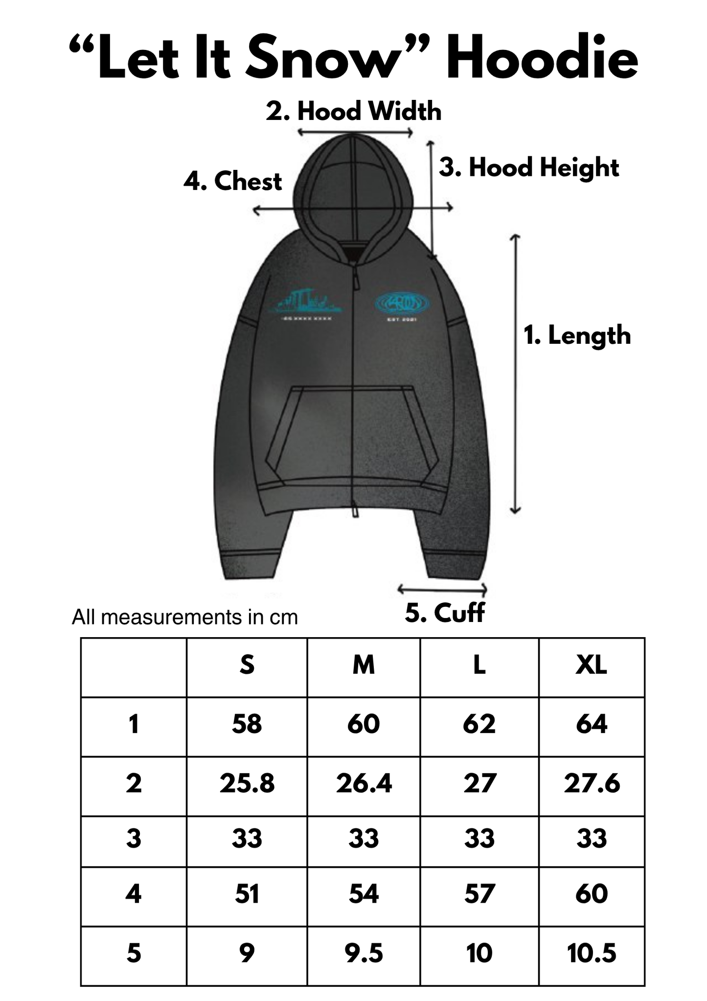“Let It Snow” Hoodie