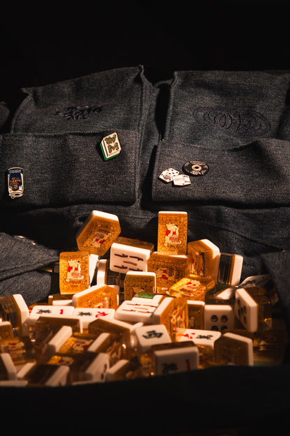 TDC x Maroon Metal Pins