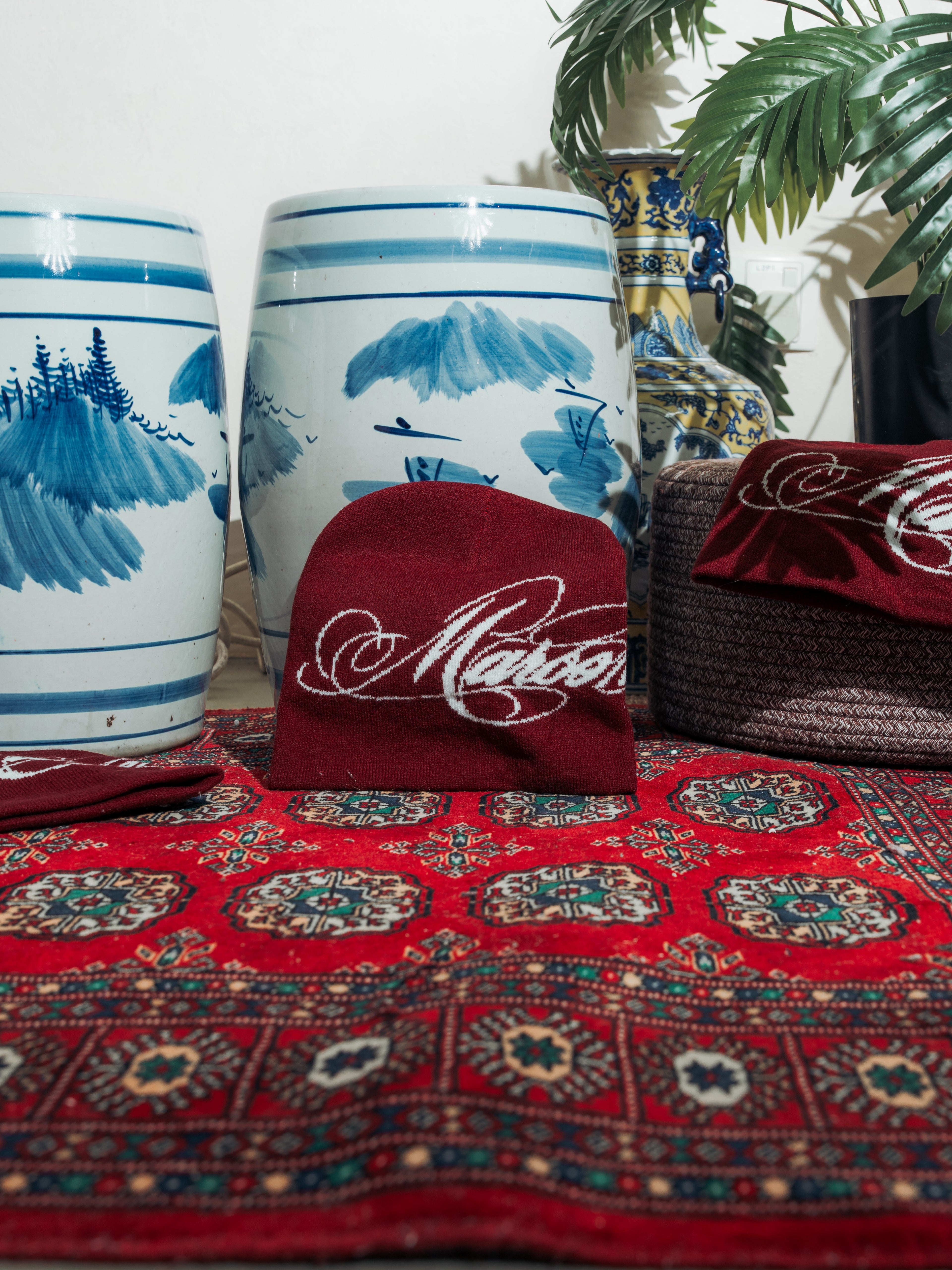 Maroon Signature Beanie
