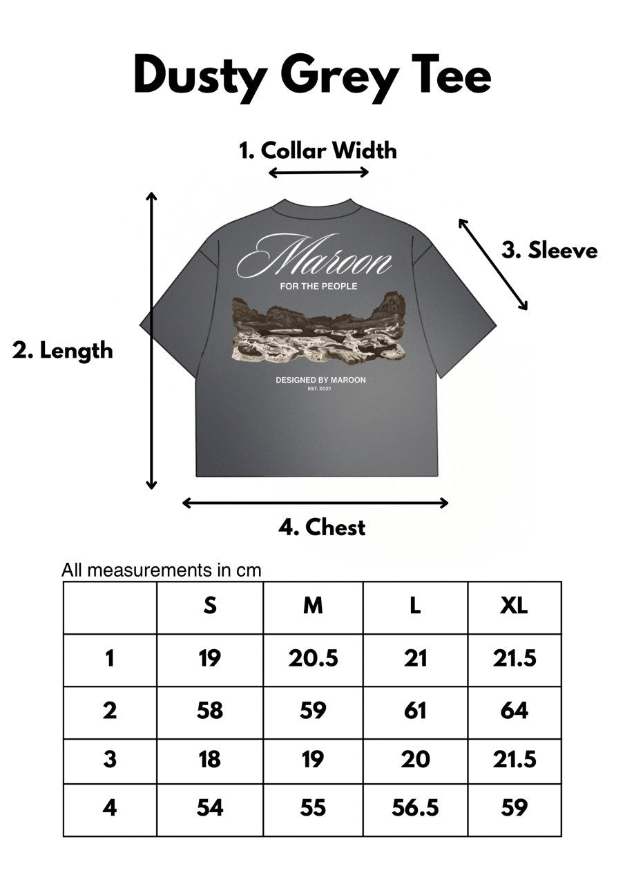 Dusty Grey Tee